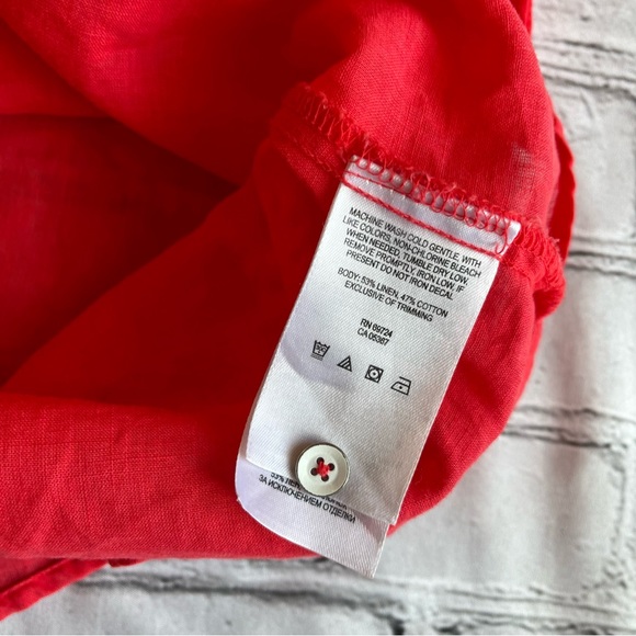 Columbia Pink Summer Button Down Blouse XL
Excellent Condition - Picture 3 of 8